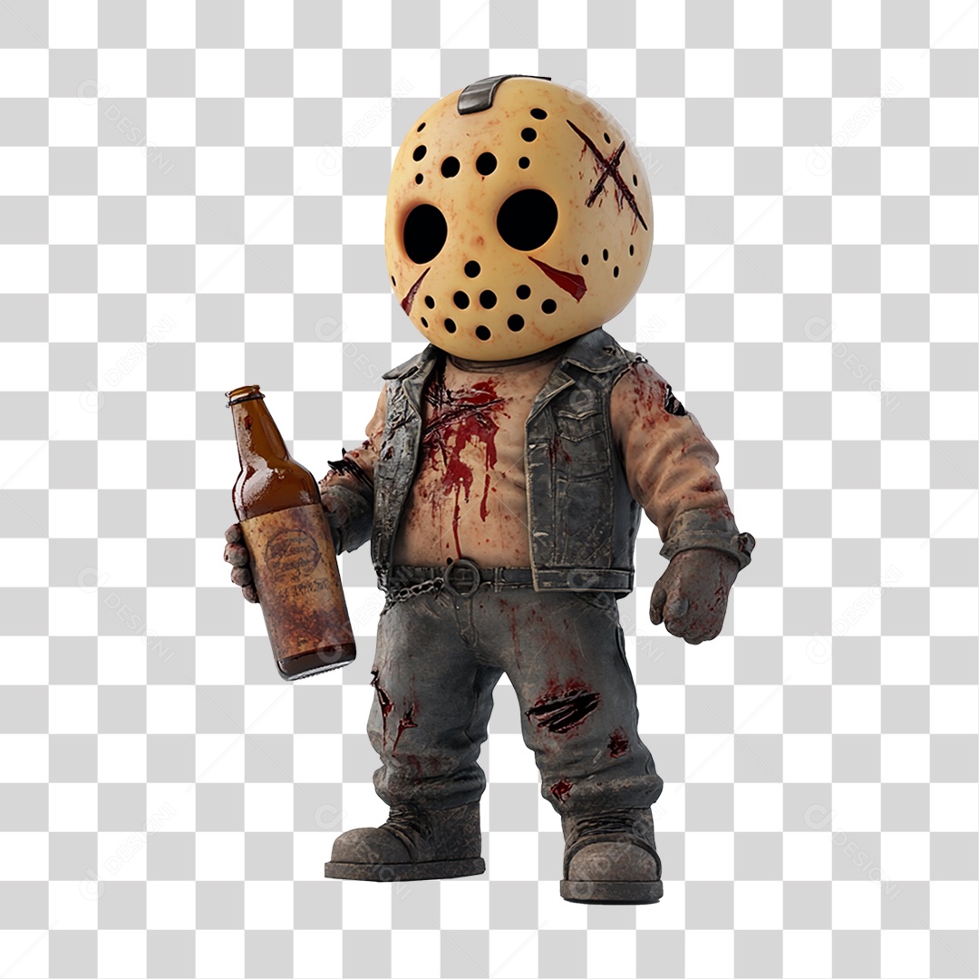 Jason Sexta-Feira 13 Dia das Bruxas PNG Transparente