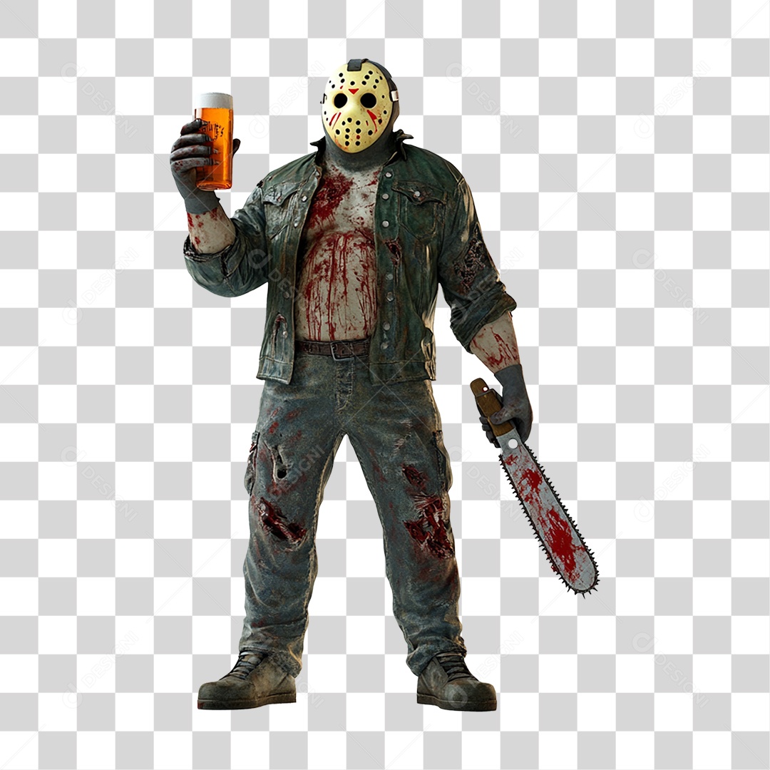 Jason Sexta-Feira 13 Dia das Bruxas PNG Transparente