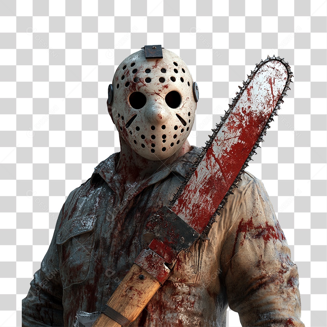 Jason Sexta-Feira 13 Dia das Bruxas PNG Transparente