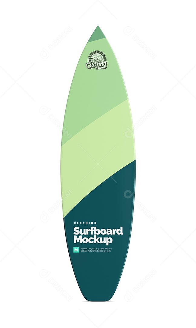 Prancha De Surf PSD Editável Mockup