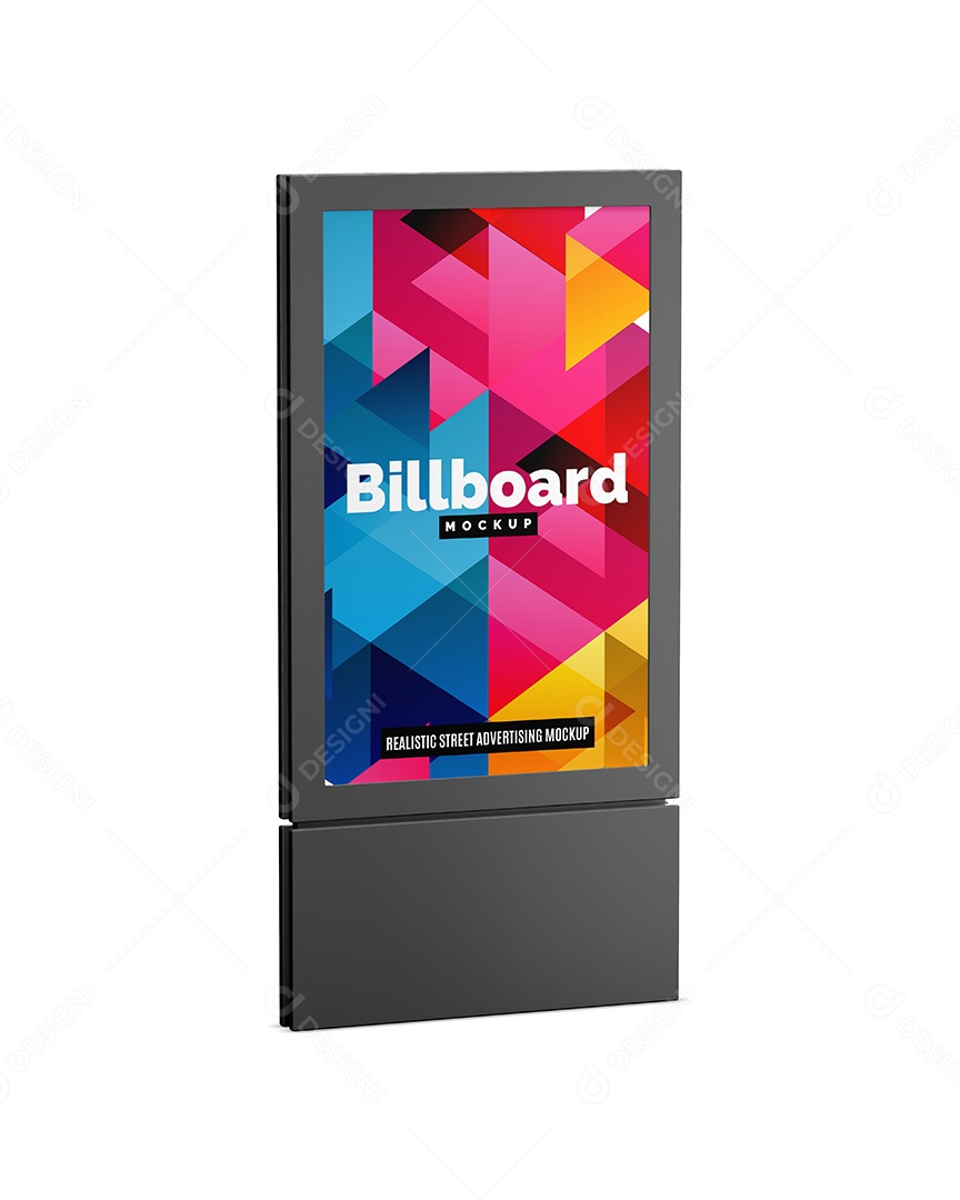 Outdoor de Publicidade Mockup PSD Editável