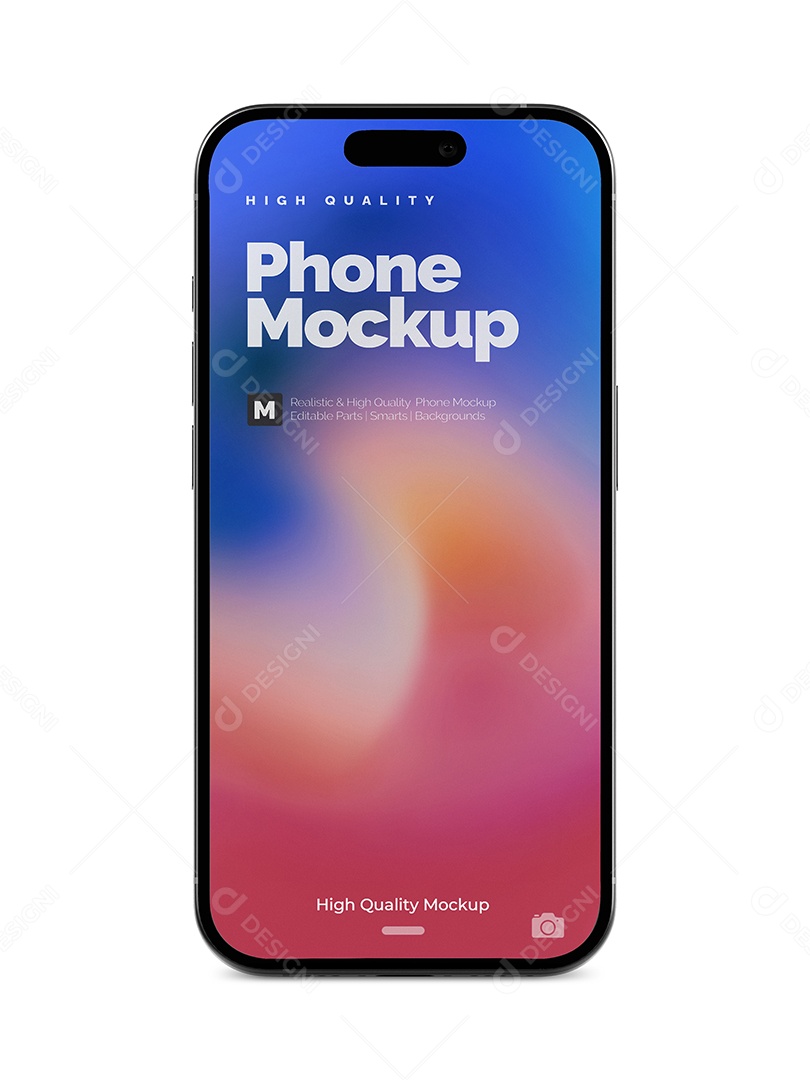 Telefone Mockup PSD Editável