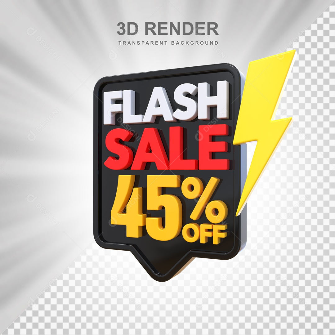 Ofertas Limitada de 45% Selo 3D para Composição PSD