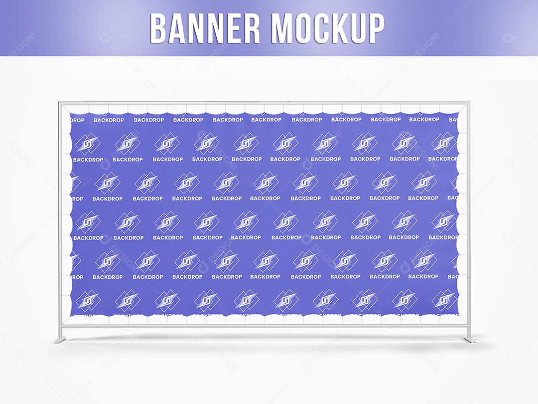 Banner Mockup PSD Editável