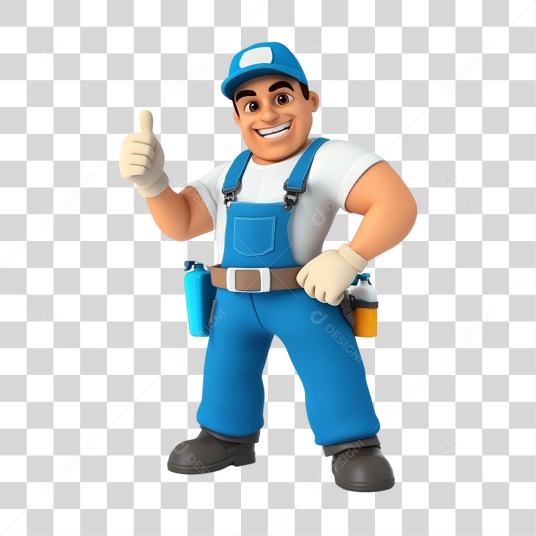 Encanador Trabalho PNG Transparente