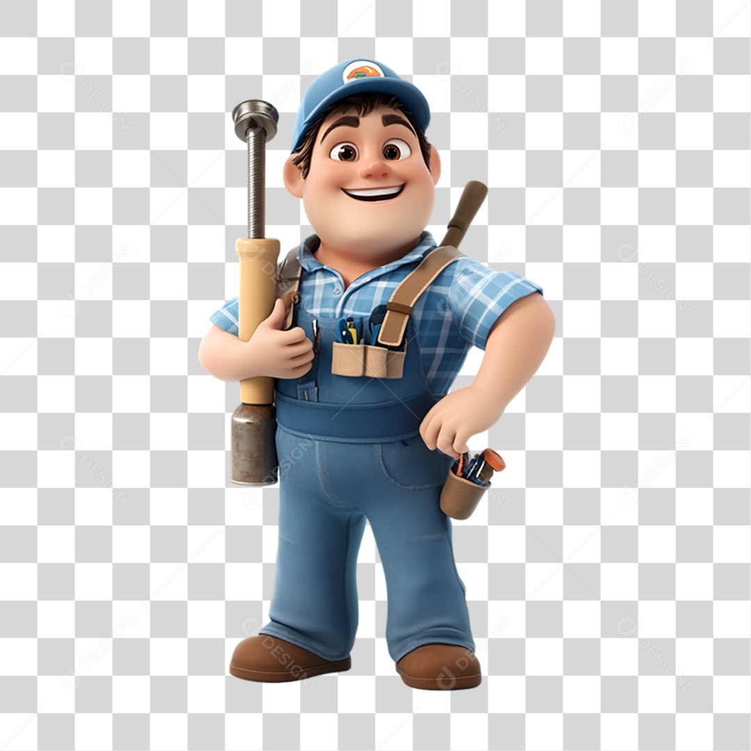 Encanador Trabalho PNG Transparente