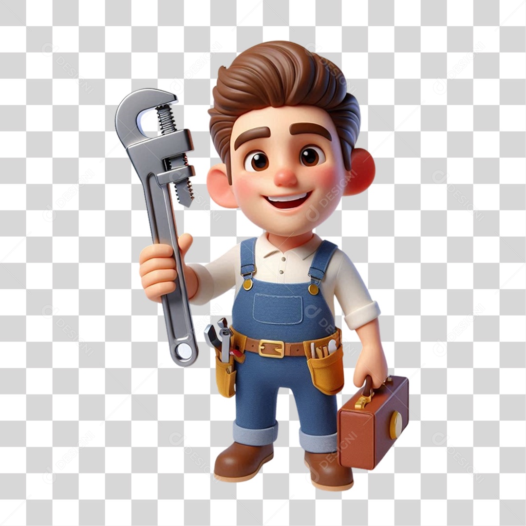 Encanador Trabalho PNG Transparente