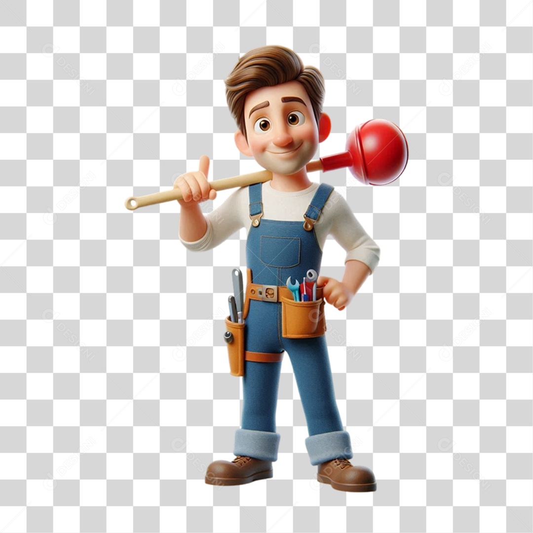 Encanador Trabalho PNG Transparente