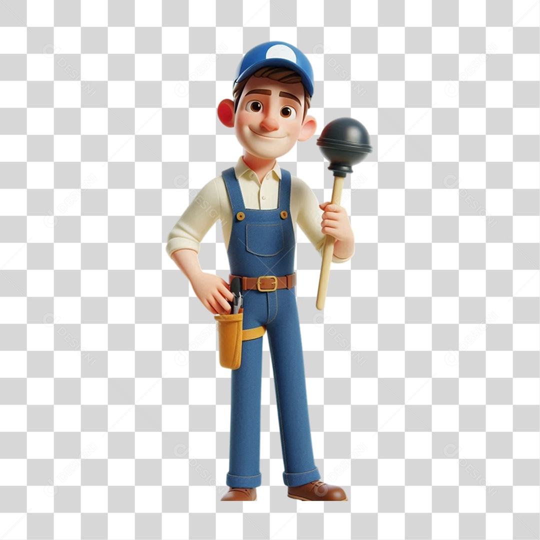 Encanador Trabalho PNG Transparente