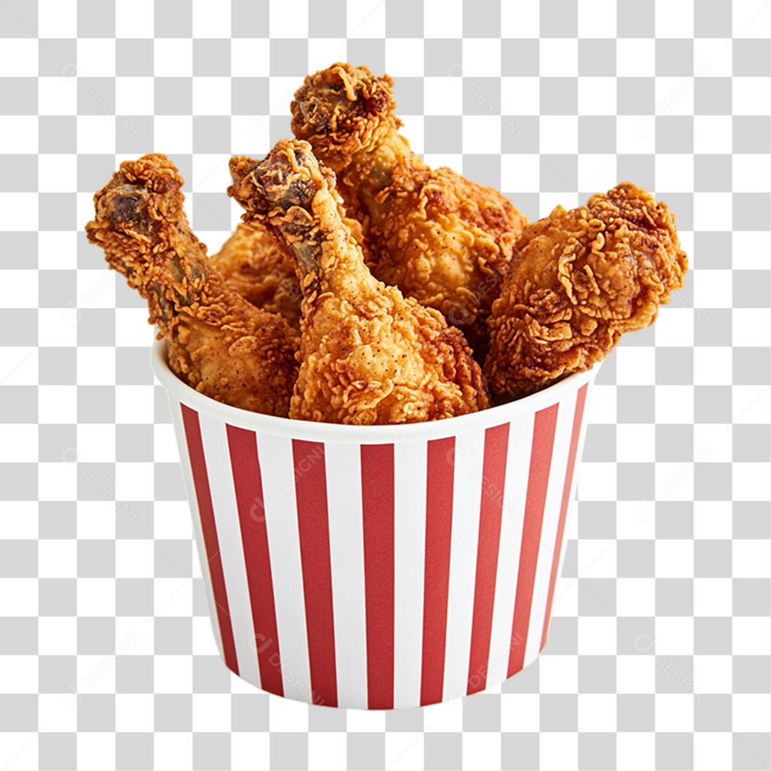 Frango Frito Porção PNG Transparente