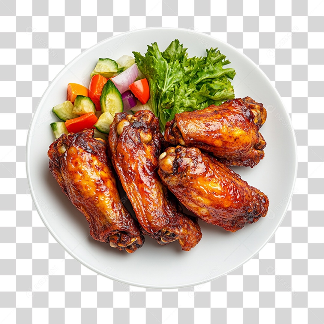 Frango Frito Porção PNG Transparente