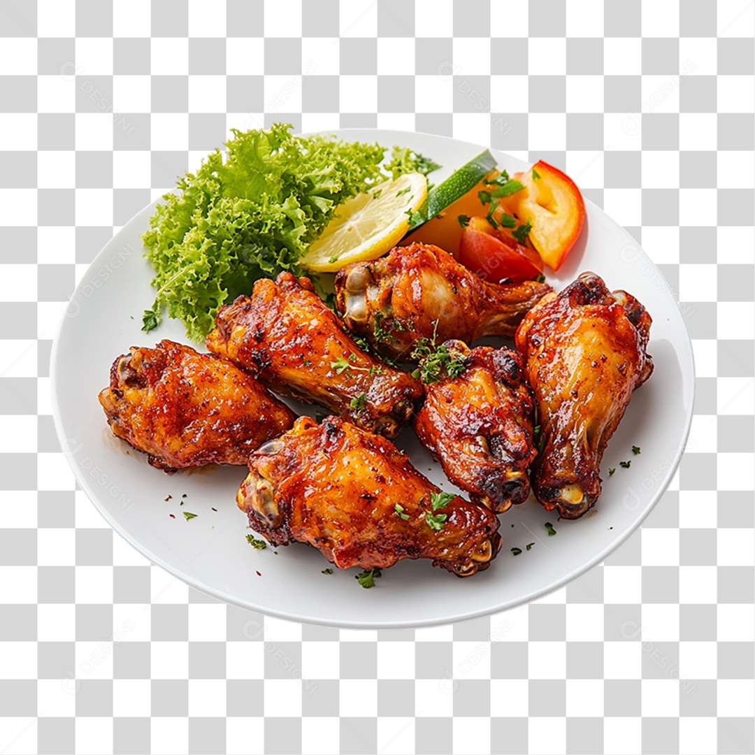 Frango Frito Porção PNG Transparente