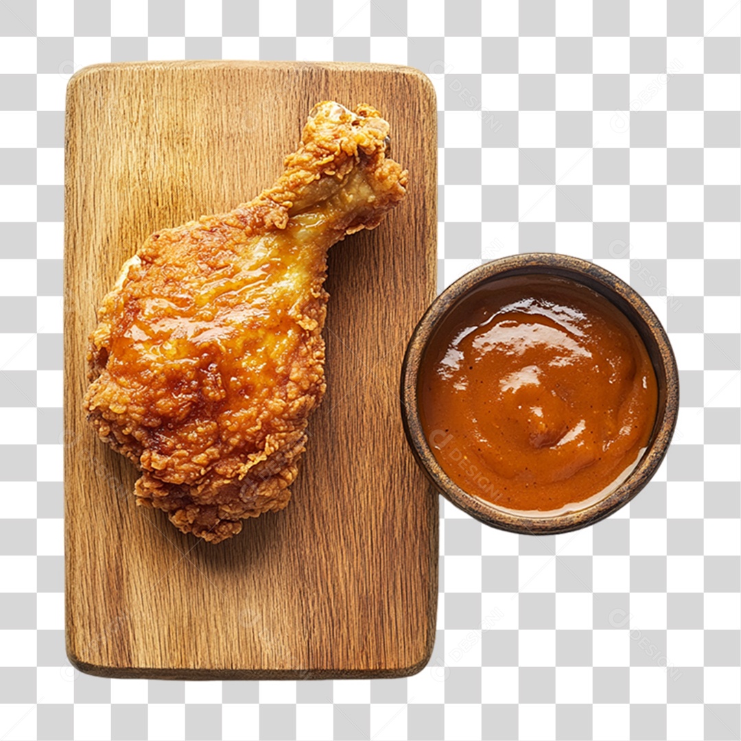 Frango Frito Porção PNG Transparente