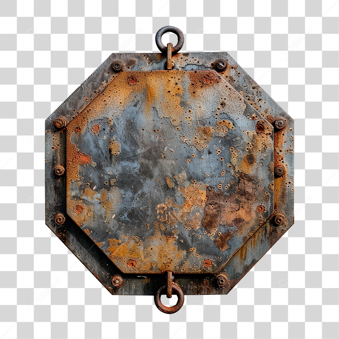 Painel Metálico PNG Transparente