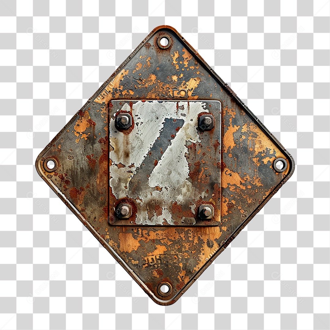 Painel Metálico PNG Transparente