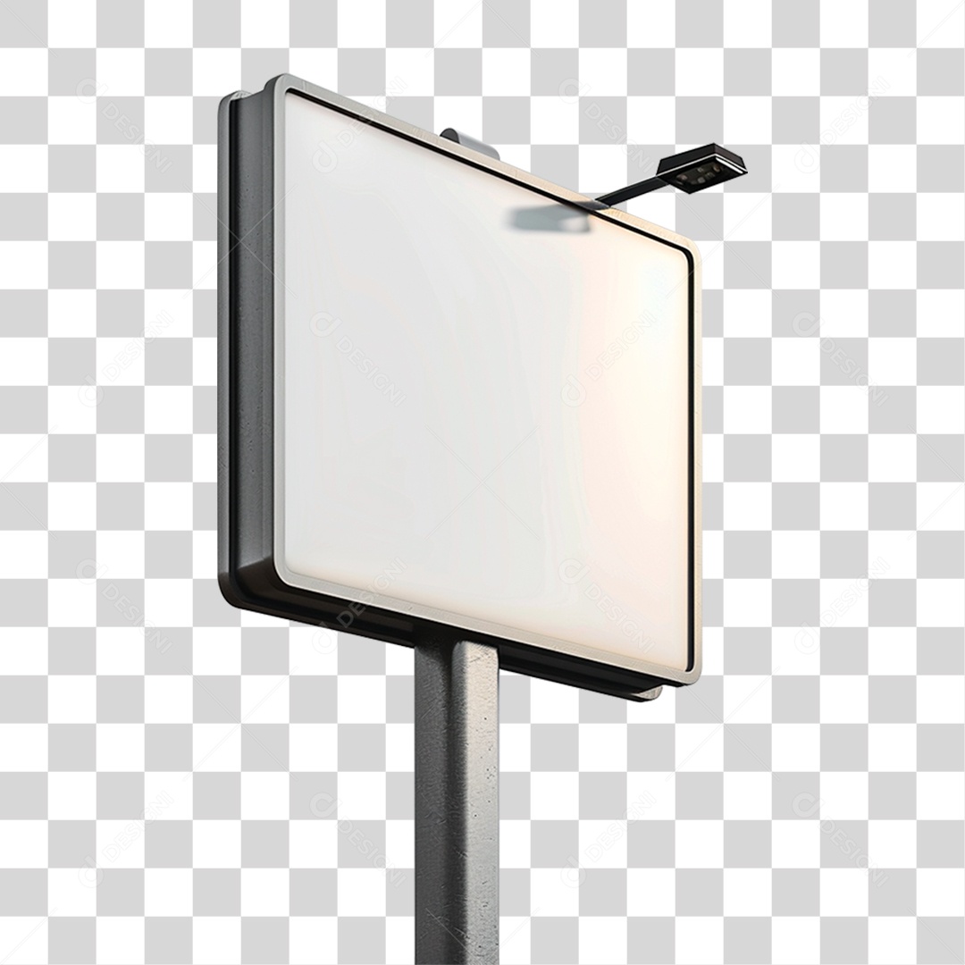 Placa Metálica PNG Transparente