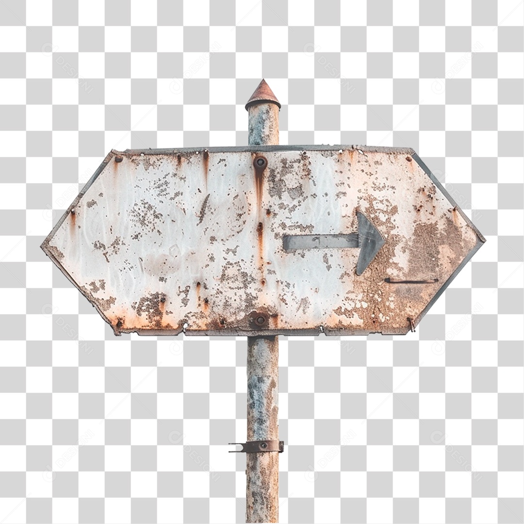 Placa Metálica PNG Transparente