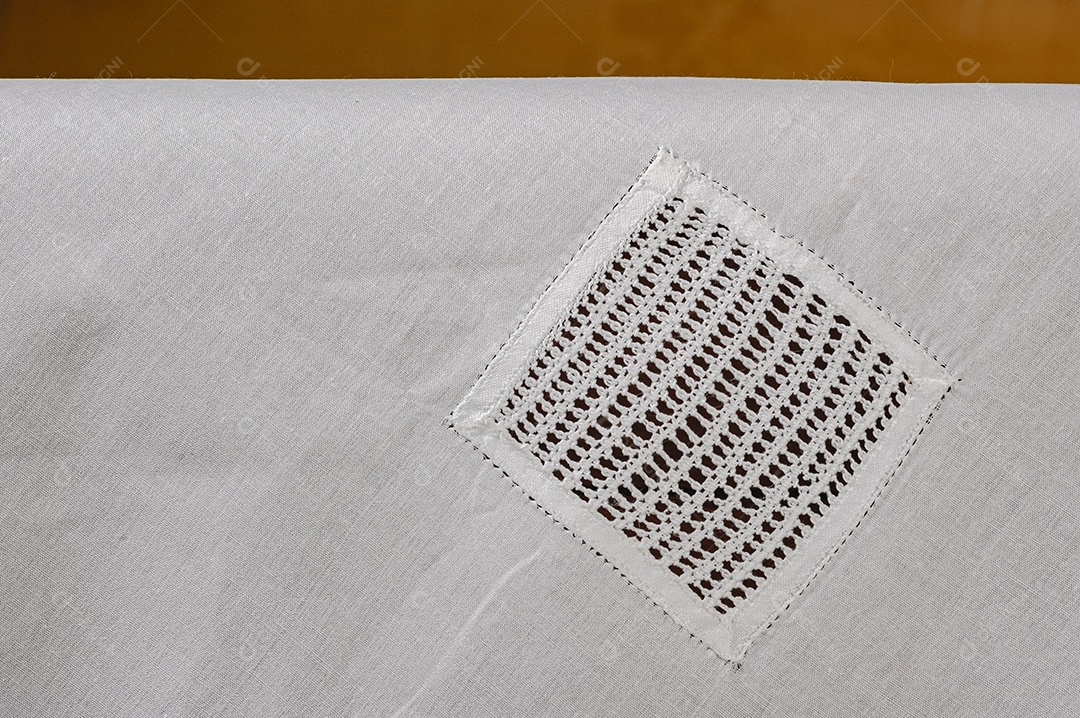 Detalhes de um caminho de mesa