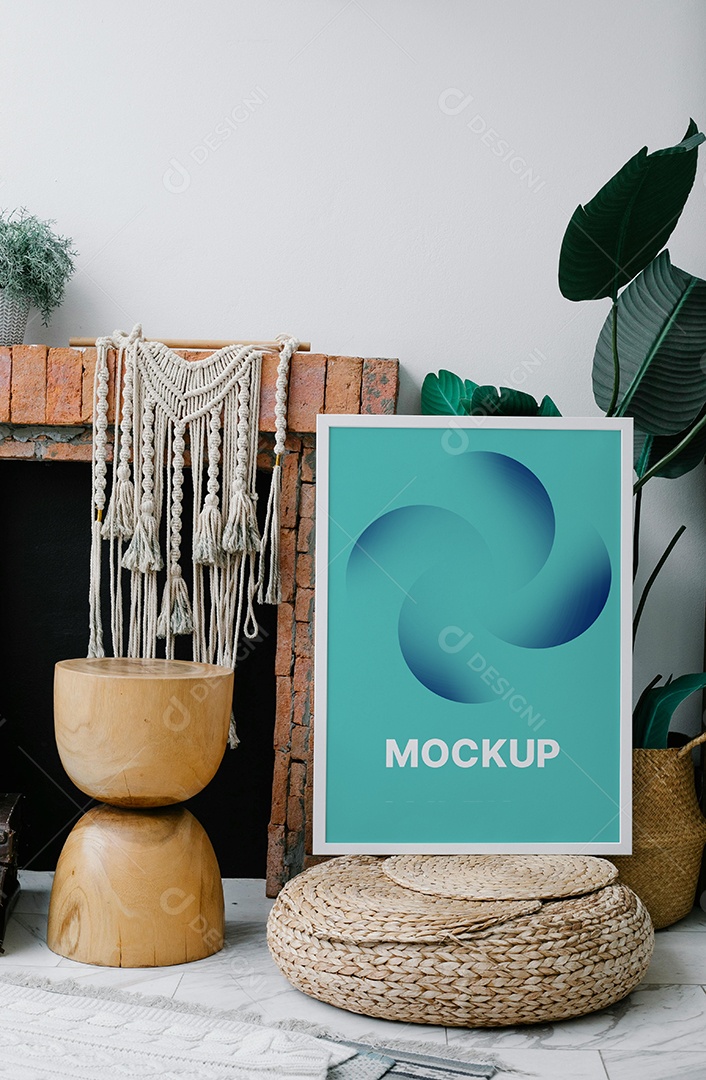 Mockup de Folheto PSD