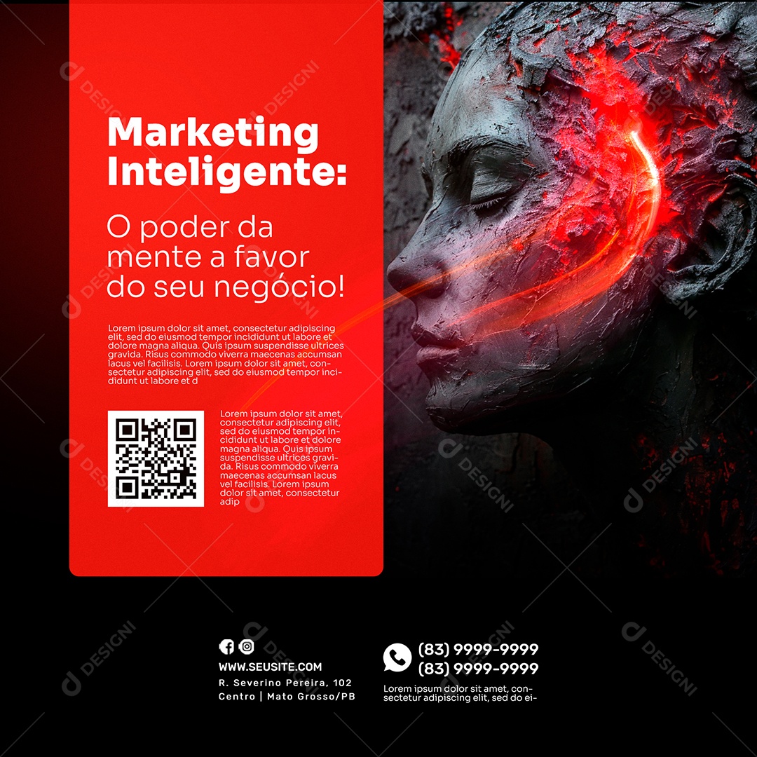 Marketing Digital Marketing Smart Social Media PSD Editable