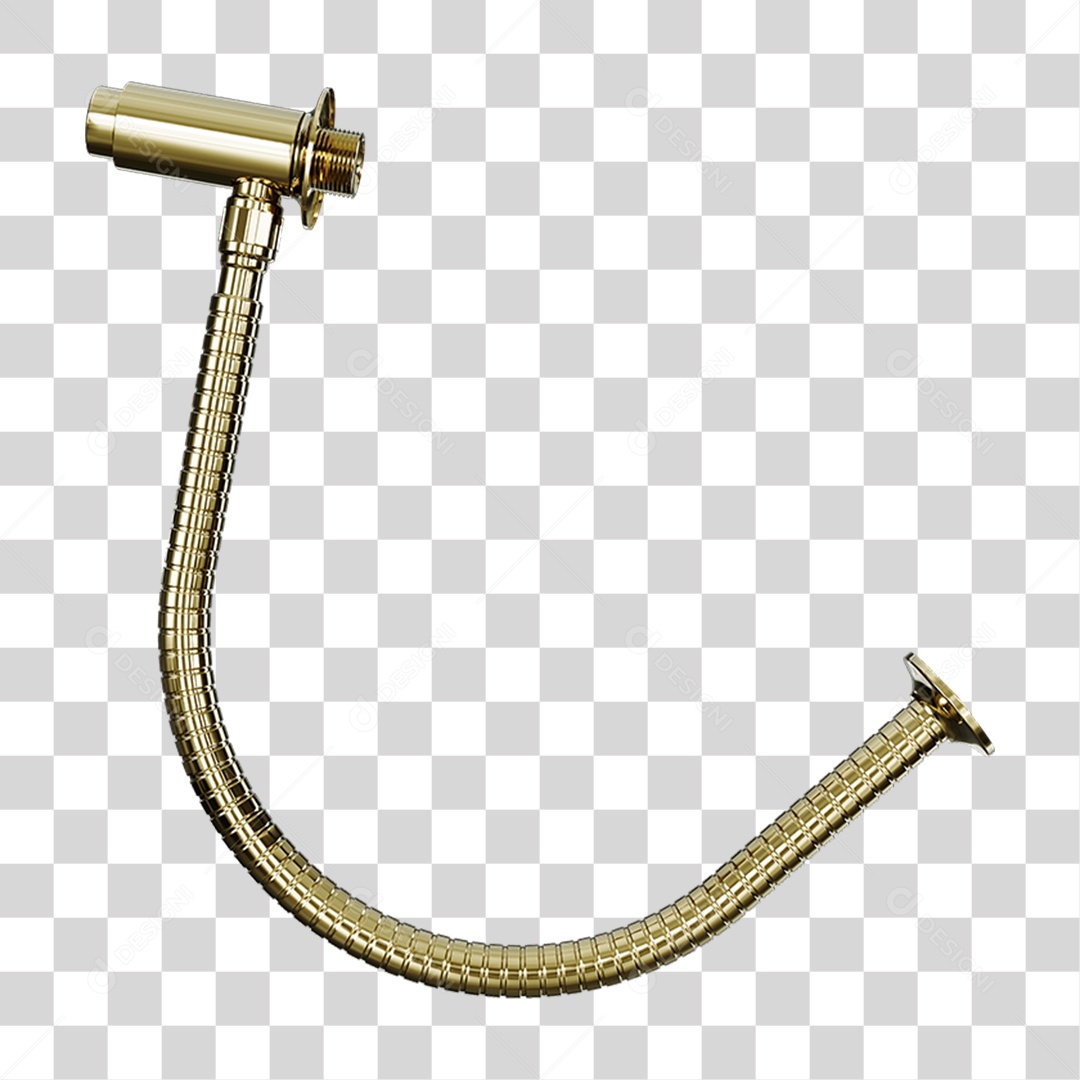 Acionador de Descarga Metálico PNG Transparente