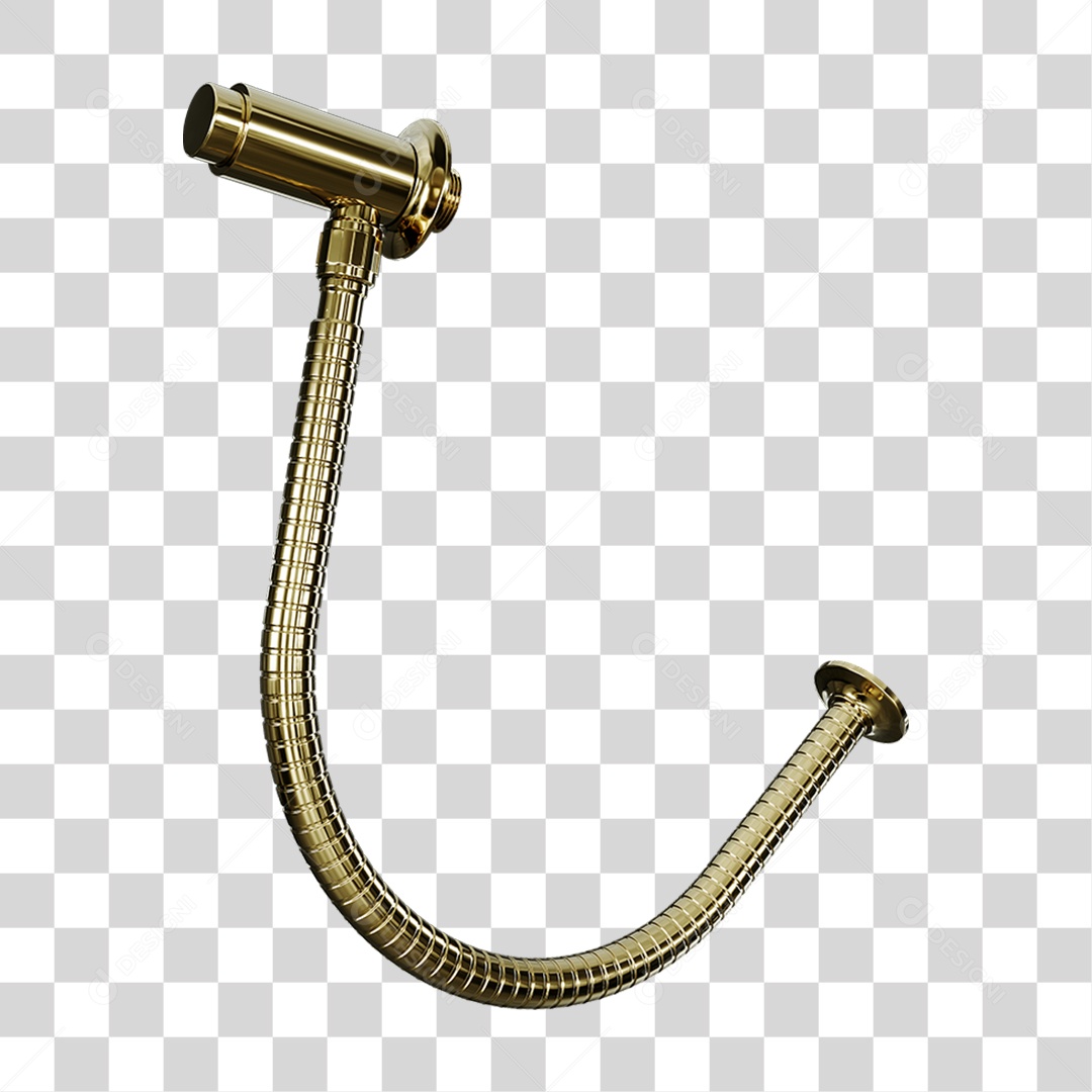 Acionador de Descarga Metálico PNG Transparente