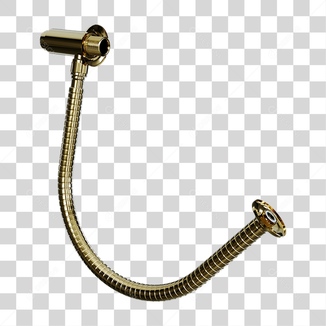 Acionador de Descarga Metálico PNG Transparente