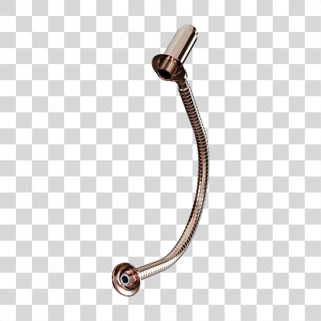 Acionador de Descarga Metálico PNG Transparente