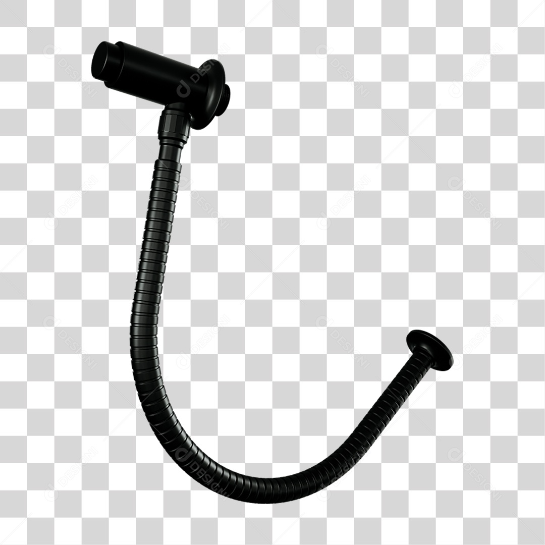 Acionador de Descarga Metálico PNG Transparente