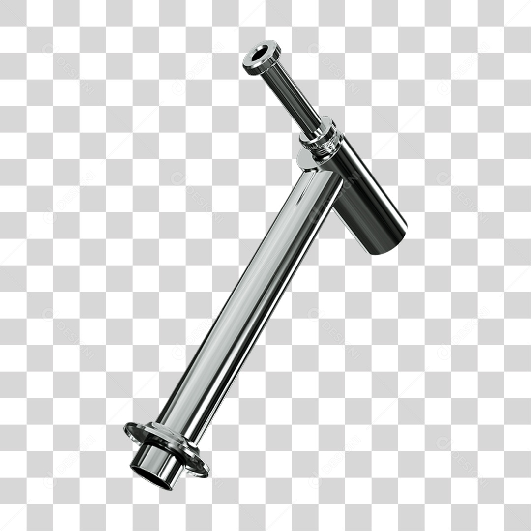 Sifão de Metal Pia PNG Transparente