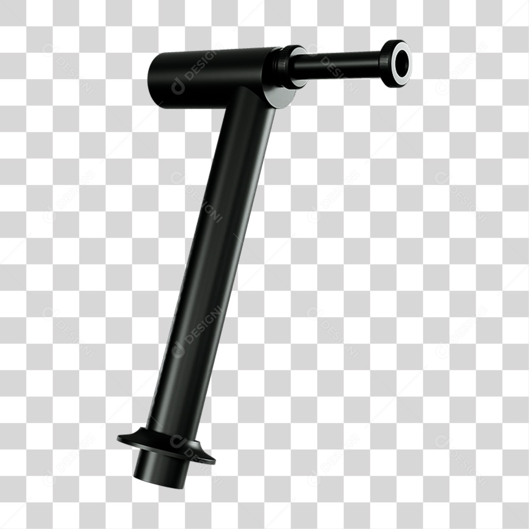 Sifão de Metal Pia PNG Transparente