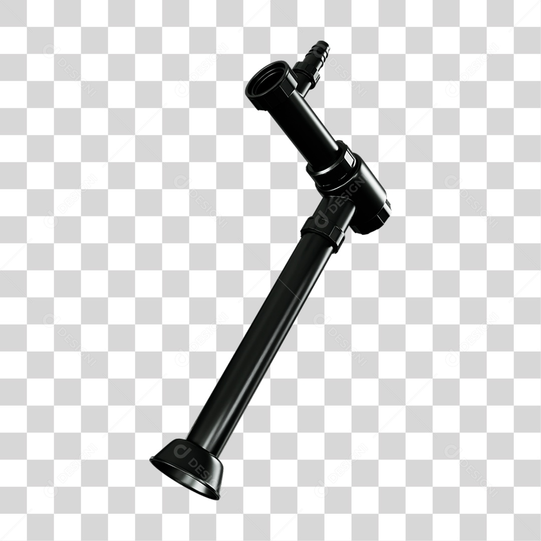 Sifão de Metal Pia PNG Transparente