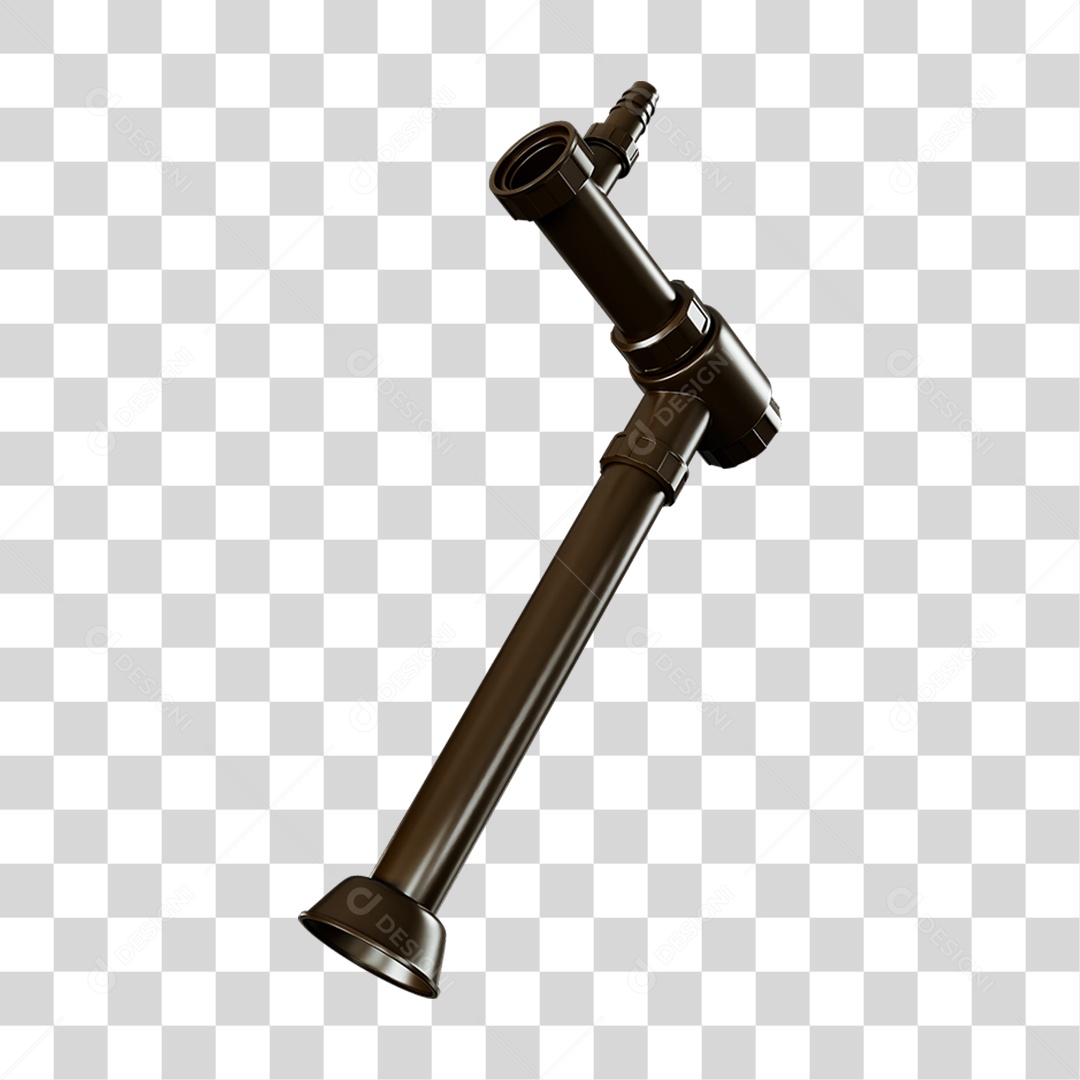 Sifão de Metal Pia PNG Transparente