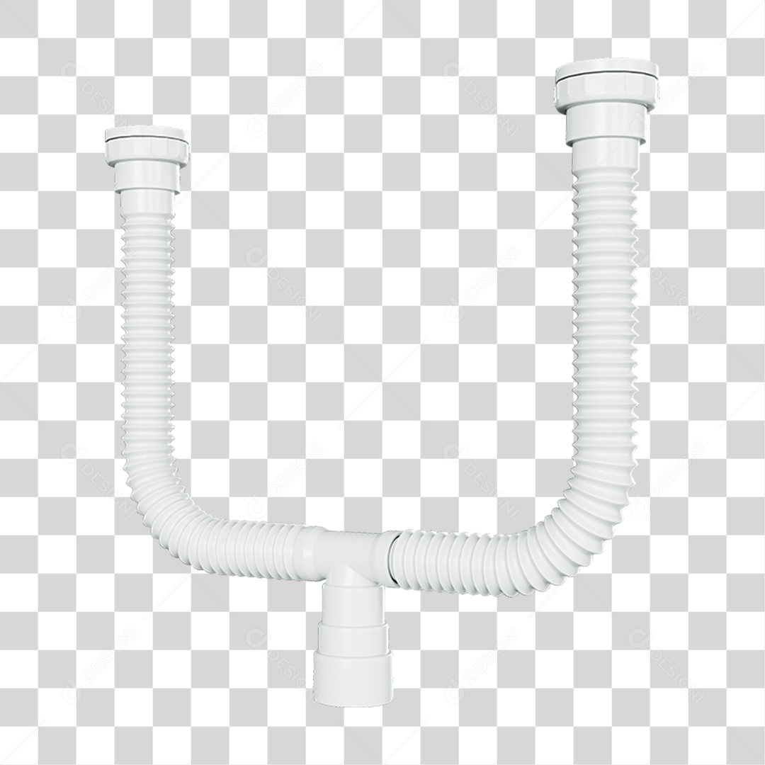 Sifão de Plástico PNG Transparente