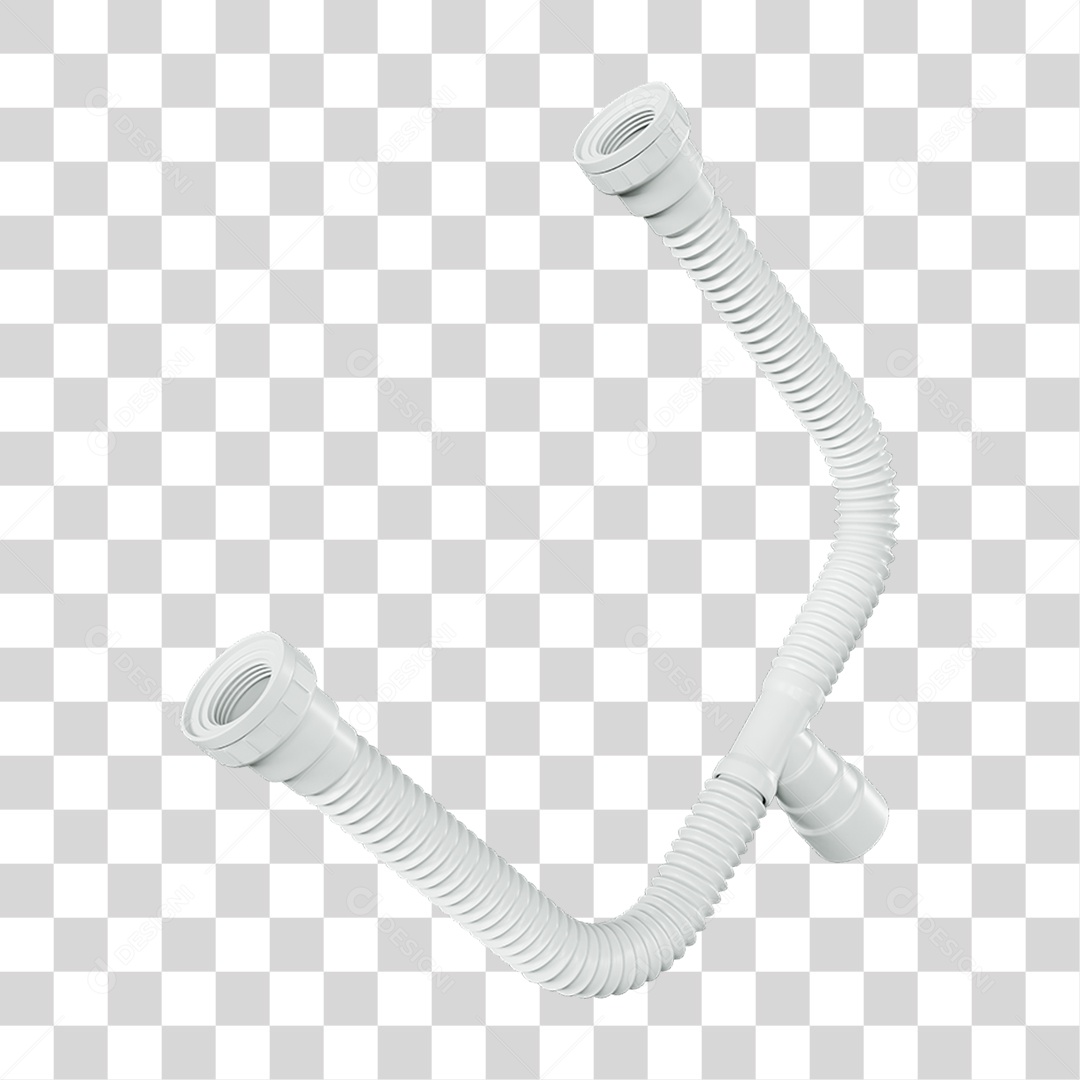 Sifão de Plástico PNG Transparente