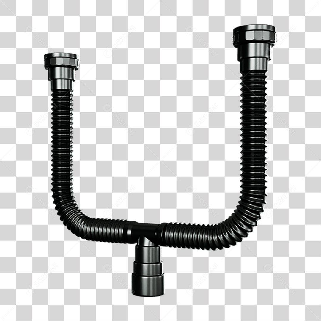 Sifão de Plástico PNG Transparente