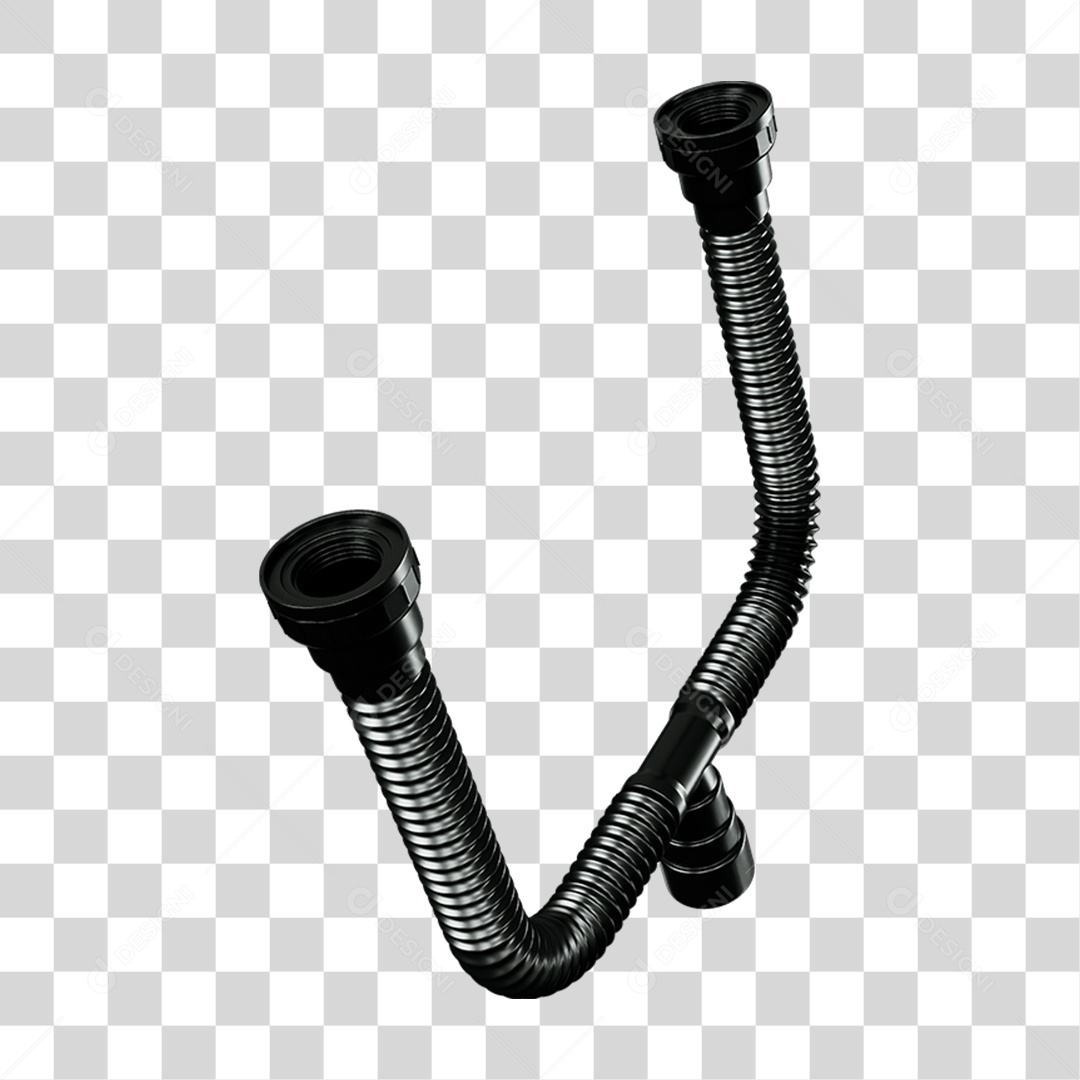 Sifão de Plástico PNG Transparente