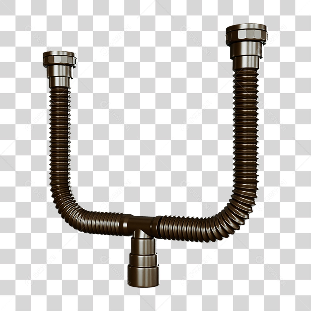 Sifão de Plástico PNG Transparente