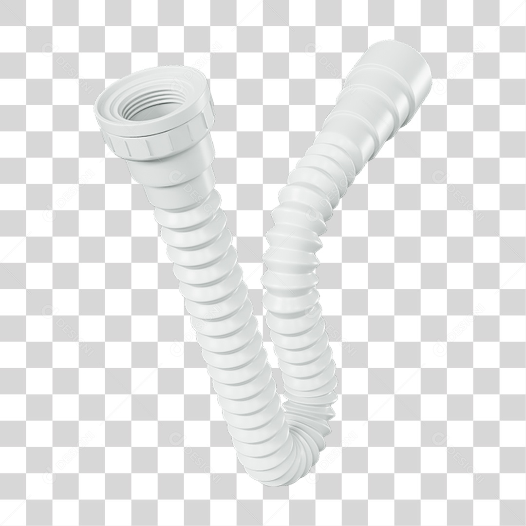 Sifão de Plástico PNG Transparente