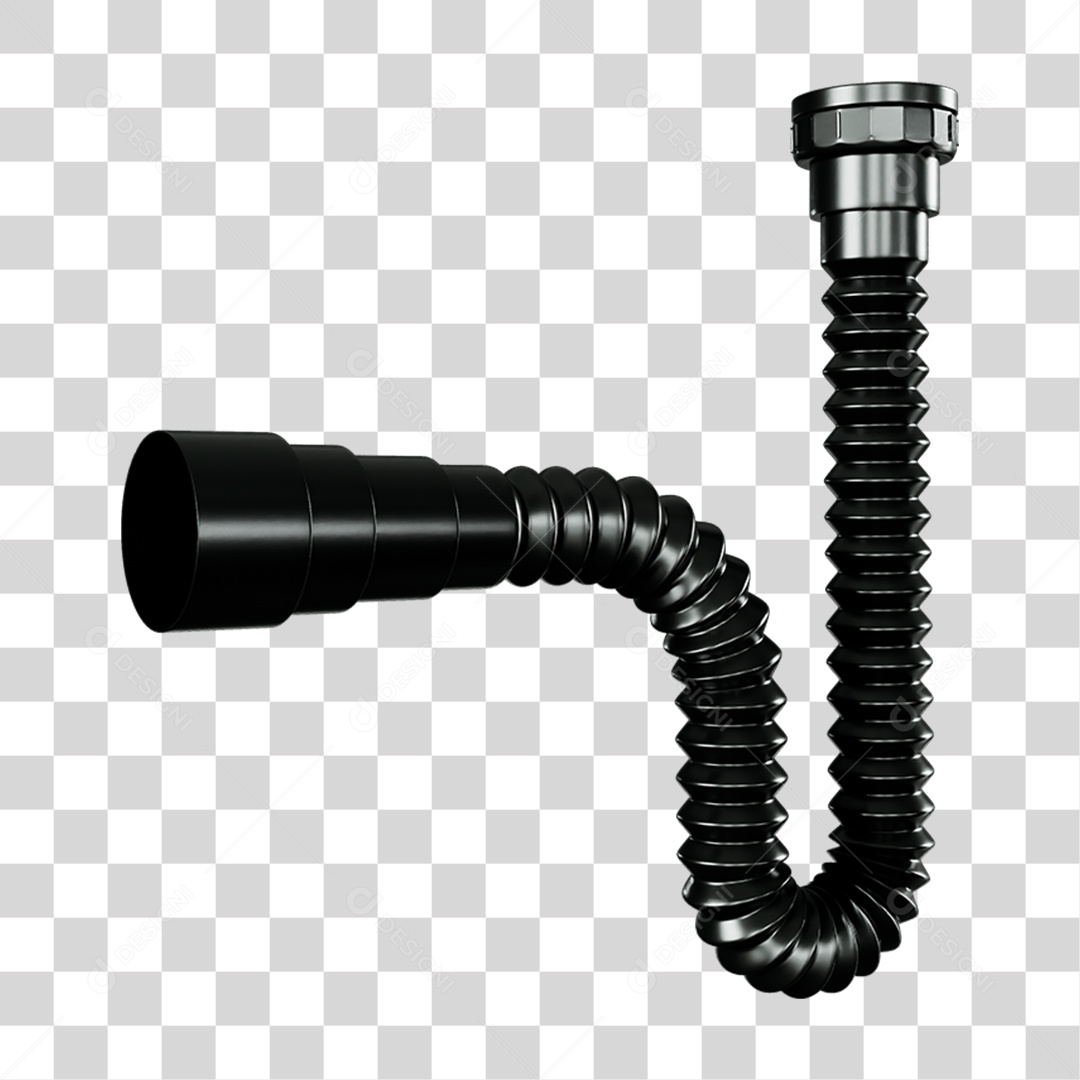 Sifão de Plástico PNG Transparente