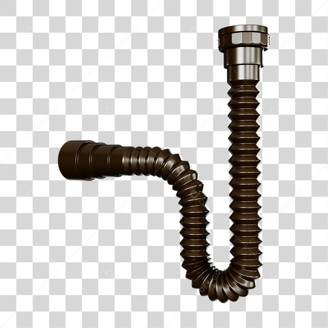 Sifão Plástico PNG Transparente