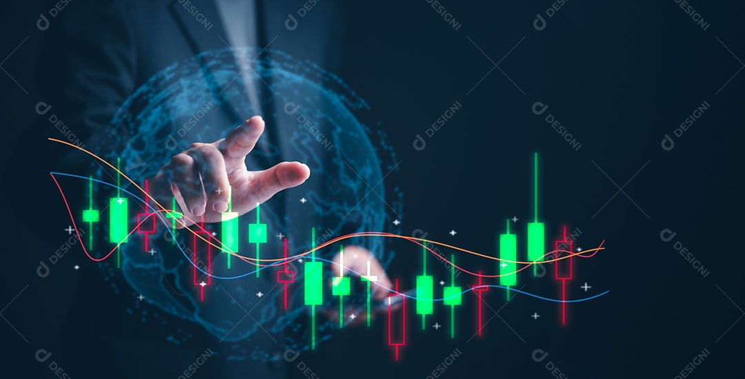 Jovem empresário em seu escritório