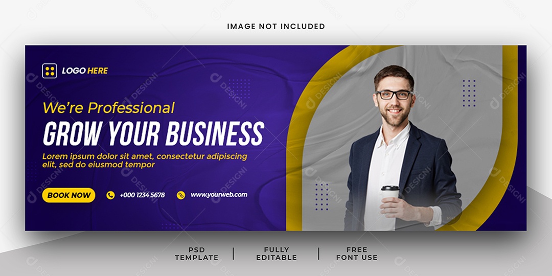 Expanda o Seu Negócio Social Media PSD Editável