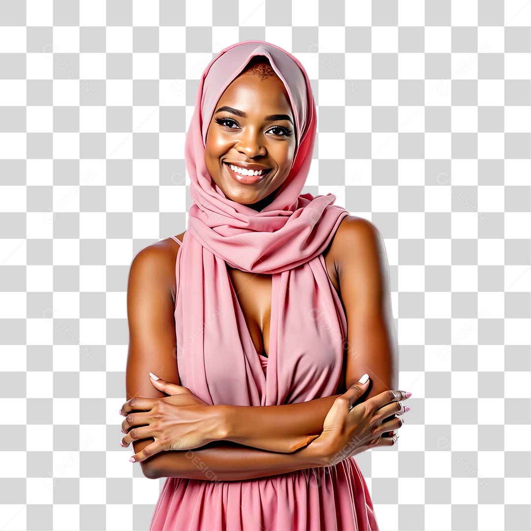 Mulher de Rosa Outubro Rosa Mês de Conscientização Sobre o Câncer de Mama PNG Transparente