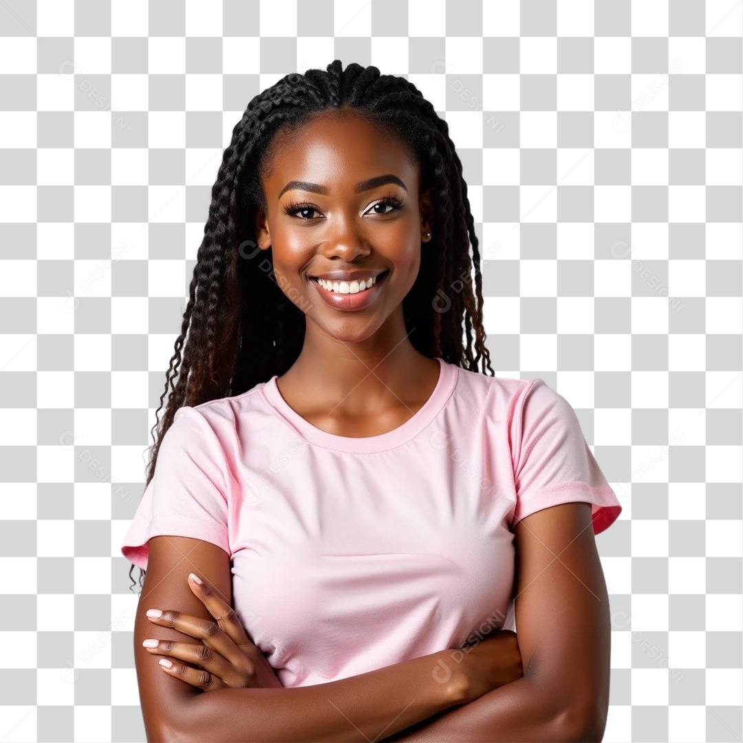 Mulher de Rosa Outubro Rosa Mês de Conscientização Sobre o Câncer de Mama PNG Transparente