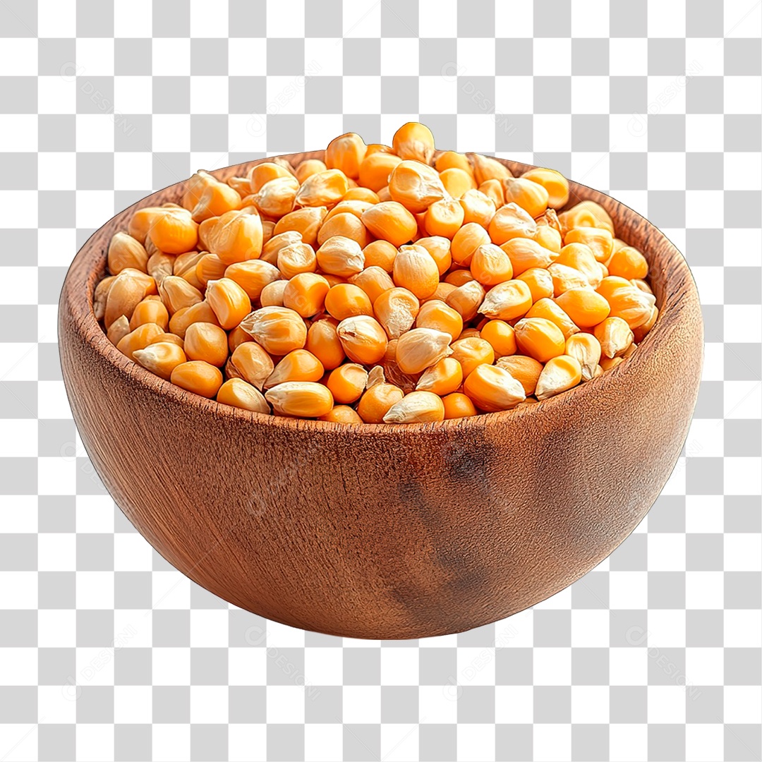 Tigela de Milho PNG Transparente