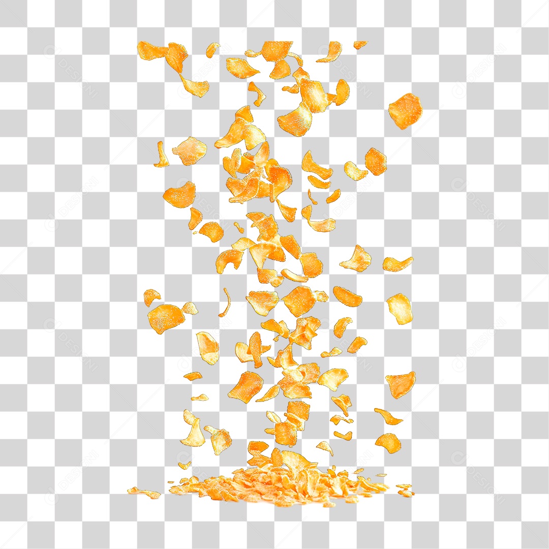 Batata Frita PNG Transparente