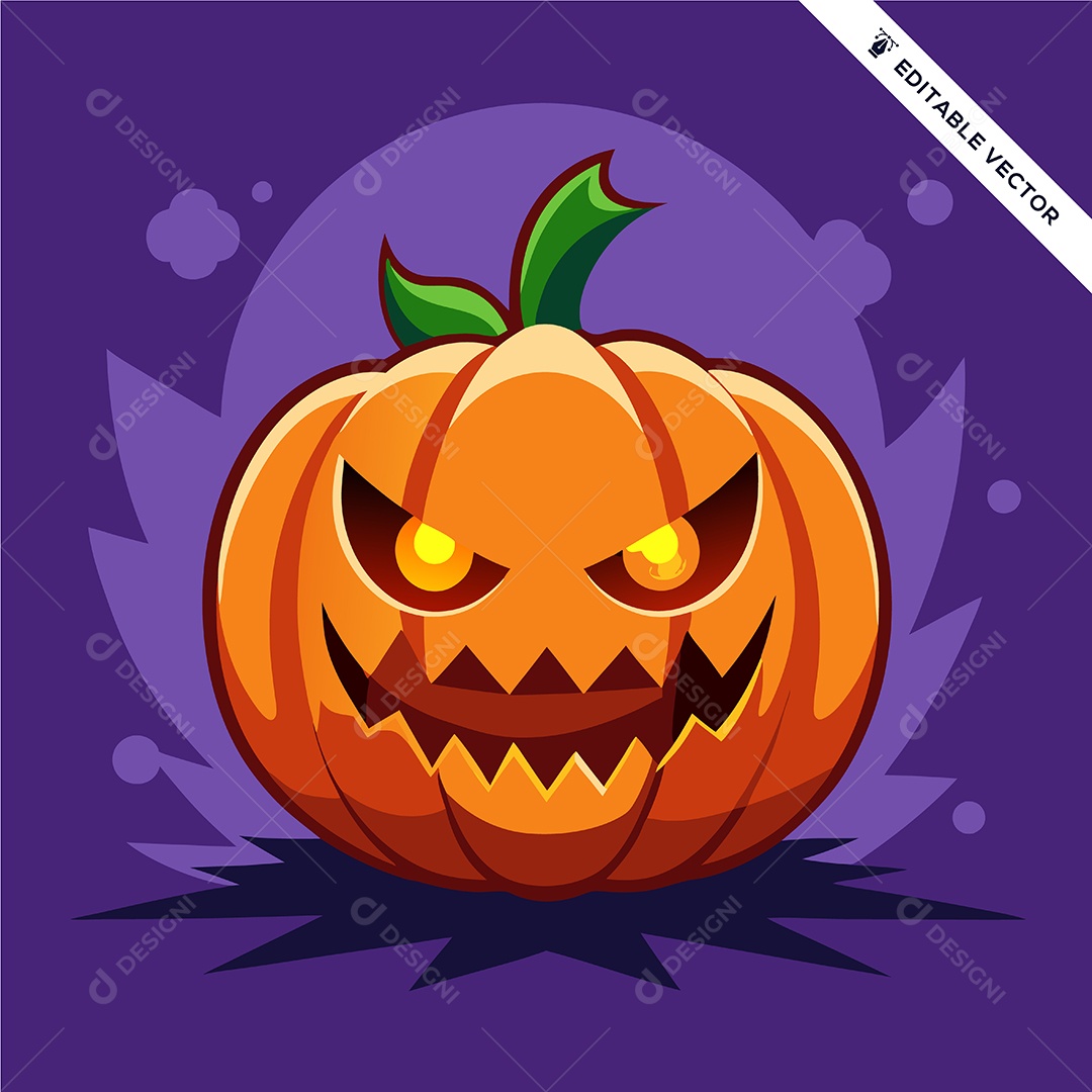 Abóbora do Halloween Ilustração Vetor EPS