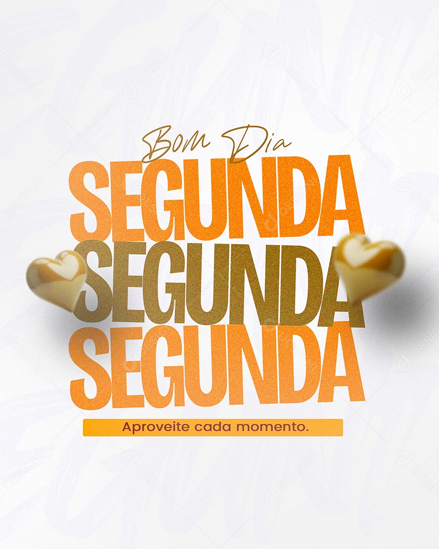 Bom Dia Segunda Social Media PSD Editável