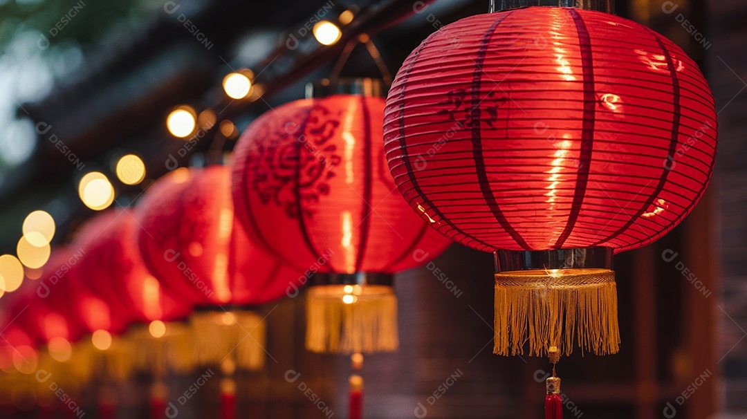 Decoração de ano novo chinês